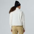 Women's sweatshirt The North Face Glacier Fleece 1/2 Zip Short white dune 3
