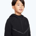 Children's sweatshirt Nike Sportswear Tech Fleece Full Zip black/black/black 4