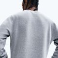 Men's sweatshirt Nike Sportswear Club Graphic Fleece Crew dark grey heather/white 5