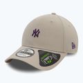 New Era Repreve Mini Logo 9FORTY New York Yankees baseball cap light beige 2