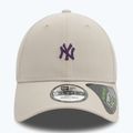 New Era Repreve Mini Logo 9FORTY New York Yankees baseball cap light beige 3