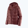 Women's down jacket Patagonia Fitz Roy Down Hoody dark ruby w / sizzle red