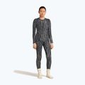 Women's trekking longsleeve Icebreaker Merino 260 Tech Vertex Crewe Delta Lines AOP black/snow/j 2