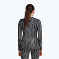 Women's trekking longsleeve Icebreaker Merino 260 Tech Vertex Crewe Delta Lines AOP black/snow/j 3