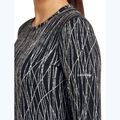 Women's trekking longsleeve Icebreaker Merino 260 Tech Vertex Crewe Delta Lines AOP black/snow/j 6