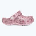 Children's slides Crocs Classic Chunky Glitter 211940 pink milk 3