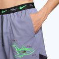 Men's running shorts Nike Fly Nike Stride 5" iron purple/black 4