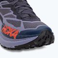 Women's running shoes HOKA Mafate X berry jam/squid ink 7