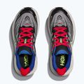 Children's running shoes HOKA Clifton 10 foggy grey/black 8