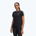 Women's training T-shirt Under Armour Tech Wordmark Tape black/white/white