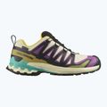 Women's running shoes Salomon XA PRO 3D V9 GTX transparent yellow/black/waterfall 8