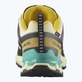 Women's running shoes Salomon XA PRO 3D V9 GTX transparent yellow/black/waterfall 10