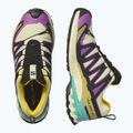 Women's running shoes Salomon XA PRO 3D V9 GTX transparent yellow/black/waterfall 12