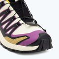 Women's running shoes Salomon XA PRO 3D V9 GTX transparent yellow/black/waterfall 7