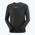 Men's running longsleeve Salomon Sense Aero GFX deep black 3