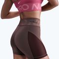 Women's shorts Nike Pro Sculpt High Waisted 5" Biker tattoo/burgundy crush/white 5