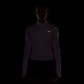 Women's running sweatshirt Nike Swift Dri-Fit Full Zip Mid-Layer violet mist 4