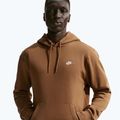 Men's sweatshirt Nike Club Pullover Hoodie ale brown/ale brown/white 4