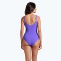 Women's one-piece swimsuit arena Ginevra Wing Back violet 7