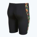 Children's swim jammers arena Print Swim black/orange multi 9