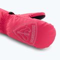 Rossignol Jr Rooster M tea rose children's ski gloves 4