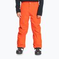 Quiksilver Estate children's snowboard trousers orange EQBTP03033