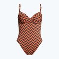 Ladies' one-piece swimsuit Billabong Cross Step brick 8