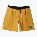Men's Quiksilver Original Straight 17 mustard swim shorts 5