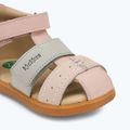Kickers Kick Bazar light pink/multicolor children's sandals 7