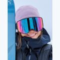 Women's snowboard goggles ROXY Storm W black/clux ml pink gold 7