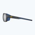 Sunglasses Julbo Monterosa 2 Polarized matte black/blue/orange 3