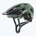 UVEX React MIPS bike helmet moss green/black matt 8