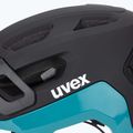UVEX bike helmet React black/teal matt 8