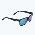 Sunglasses UVEX Poise black demi matt/mirror green