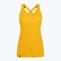 Salewa women's climbing T-shirt Lavaredo Hemp Graphic Tank yellow 00-0000028535 5