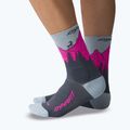 Socks DYNAFIT Traverse Crew cinder pink glo/6070 7