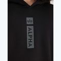 Men's Alpha Industries Puff Print Hoodie black 5