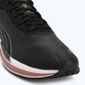 Women's running shoes Puma Velocity Nitro WTR black/silver/yellow 7