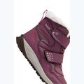 Children's shoes Jack Wolfskin Polar Bear-B Texapore Mid Vc raisin 8