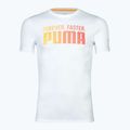 Men's PUMA Run Favorites Forever Faster TEE shirt puma white