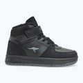 KangaROOS K-CP Bound Mid EV jet black / steel grey children's shoes 2