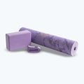 Yoga kit Myga Chakra Yoga Set mat + block + strap purple 2