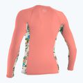 Women's swimming longsleeve O'Neill Side Print Rash Guard desert flower/cara floral 2