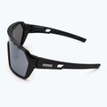 Endura Singletrack black/platinum revo smoke/clear silver flash mirror sunglasses 5