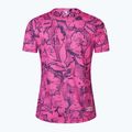 Women's cycling jersey Endura Grid Floral Ltd W pink pop 8