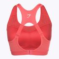 Gymshark Open Back Training Sports polka pink fitness bra 6