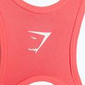 Gymshark Open Back Training Sports polka pink fitness bra 7