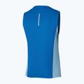 Men's running tank top Mizuno Aero Tank federal blue 2