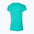 Women's running shirt Mizuno Impulse Core RB Tee blue turquoise 2