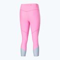 Women's Mizuno Impulse Core 3/4 lilac chiffon leggings 2